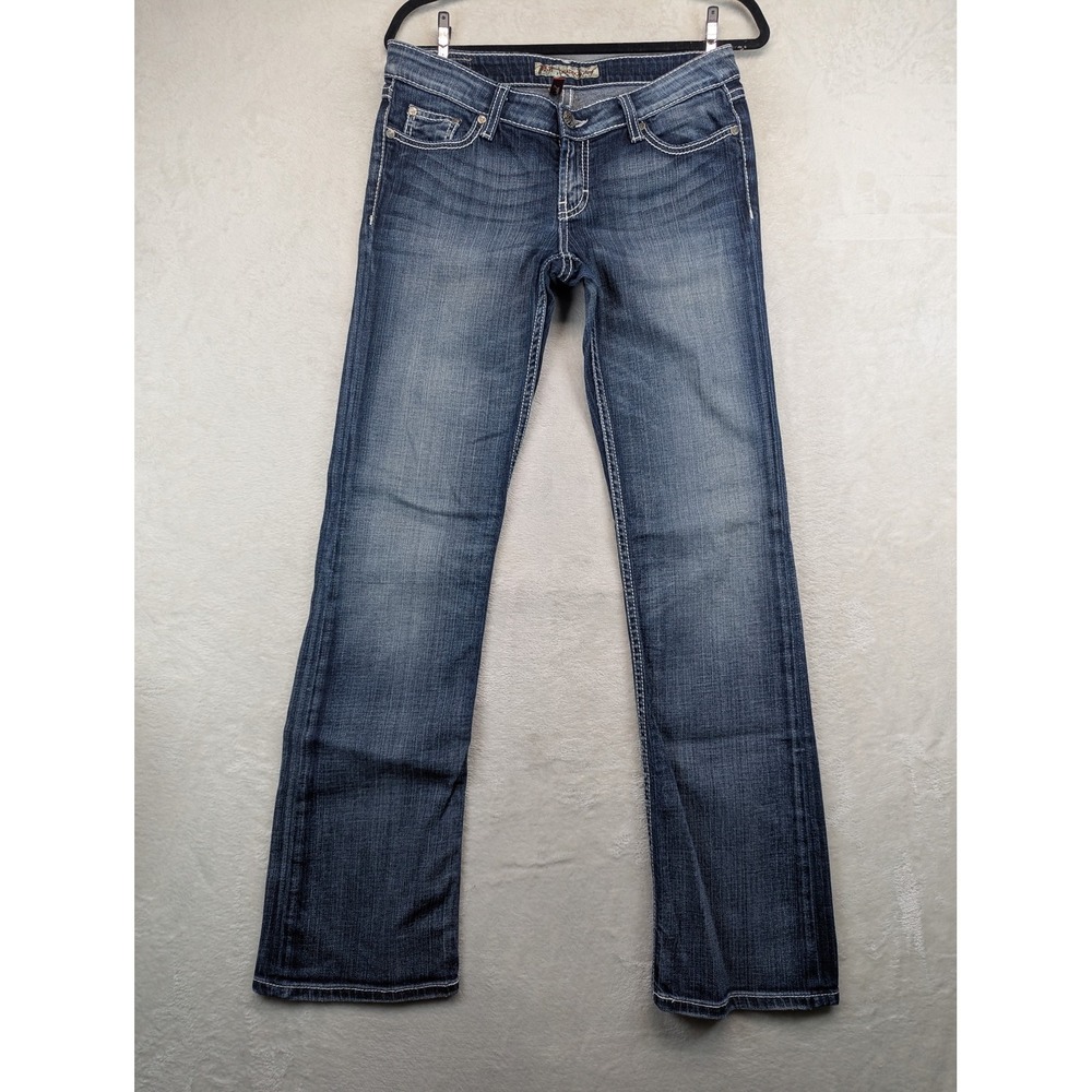 BKE Madison Boot Jeans Womens 28x33.5 Low Rise Bootcut Y2K Medium Wash